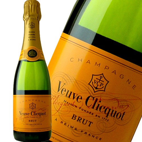 他サイト： シャンパン ヴーヴ クリコ ブリュット 375ml ハーフ フランス シャンパーニュ ギフト プレゼント(30496100042の商品画像