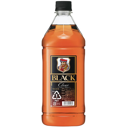 他サイト： ブラックニッカ クリア PET 1800ml 37度 ブレンデッド ウイスキー アサヒ【6個まで1個口配送可能】ギフト プレゼンの商品画像
