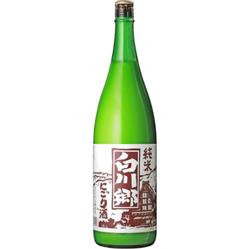 他サイト： 季節限定 日本酒 にごり酒 三輪酒造 白川郷 純米にごり酒 1800ml 岐阜 ギフト プレゼント(4974160005006)の商品画像