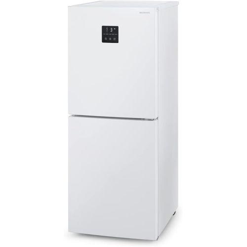 他サイト： アイリスオーヤマ(Iris Ohyama) IRSN-15B-W(ホワイト) 2ドア冷凍冷蔵庫 153L 右開き 幅500mmの商品画像