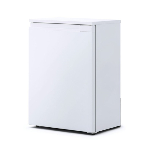 他サイト： 【長期保証付】アイリスオーヤマ(Iris Ohyama) IRSN-7A-W(ホワイト) 1ドア奥行スリム冷蔵庫 66L 右開きの商品画像