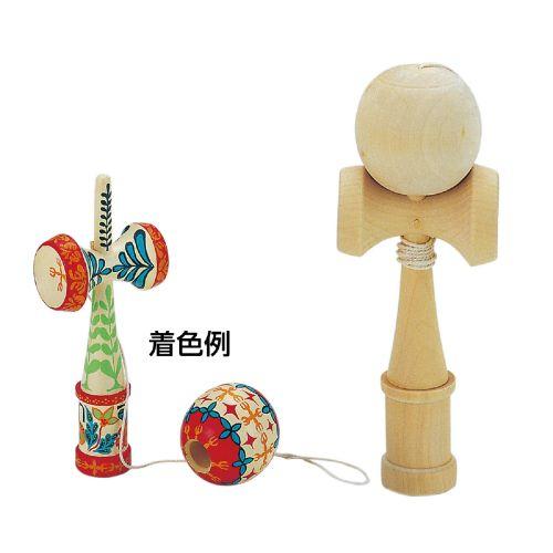 他サイト： アーテック 木製 けん玉 ヒモ付 2423の商品画像