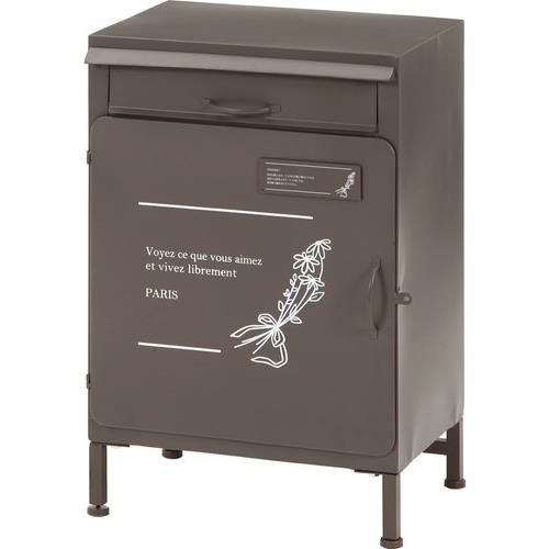 他サイト： 不二貿易 【組立品】宅配ボックス マーガレット GY グレーの商品画像