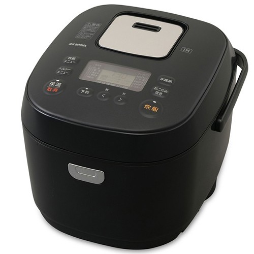 他サイト： アイリスオーヤマ(Iris Ohyama) RC-IK10-B(ブラック) 米屋の旨み 銘柄炊き IHジャー炊飯器 10合の商品画像