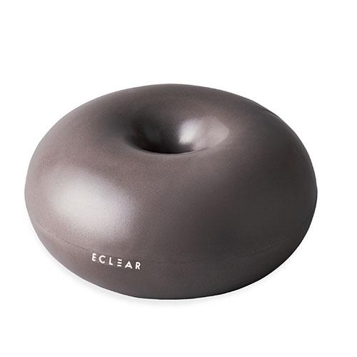 他サイト： エレコム(ELECOM) HCF-BBDMGY グレー エレコム バランスボール 45cm ドーナツ型 高耐久の商品画像