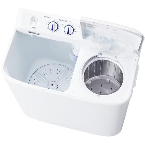 他サイト： 【長期保証付】ハイアール(Haier) JW-W55G-W ホワイト 2槽式洗濯機 洗濯5.5kg/脱水5kgの商品画像
