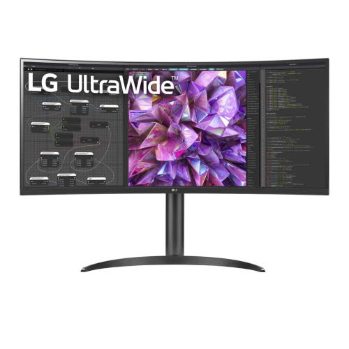 他サイト： LGエレクトロニクス(LG) 34WQ75C-B LG UltraWide 34型 UWQHDウルトラワイド曲面ディスプレイ 有の商品画像