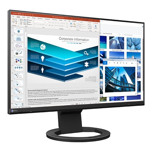 他サイト： EIZO(エイゾー) EV2480-ZBK FlexScan 23.8型フルHDディスプレイ ブラックの商品画像