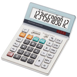 他サイト： シャープ(SHARP) EL-S752K-X 卓上電卓 12桁の商品画像