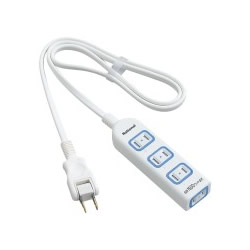 他サイト： パナソニック(Panasonic) WHA2514WKP ホワイト ザ・タップX 4個口 1mの商品画像