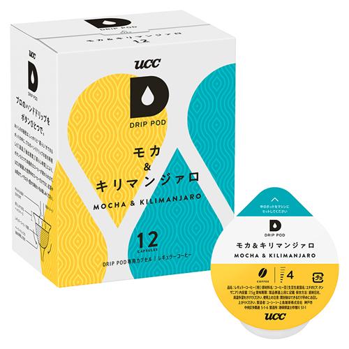 他サイト： UCC DPMK002 UCCドリップポッド専用カプセル モカ&キリマンジァロ 12杯の商品画像