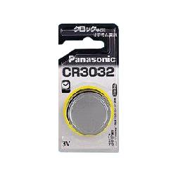 他サイト： パナソニック(Panasonic) CR3032 コイン形リチウム電池 3V 1個の商品画像