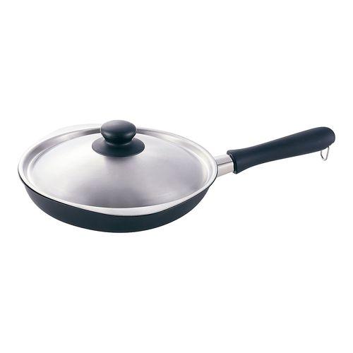 他サイト： 柳宗理 柳宗理マグマプレート鉄フライパン 蓋付 25cmの商品画像