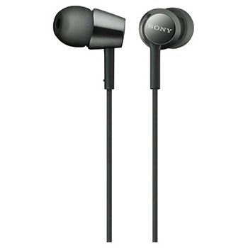 他サイト： ソニー(SONY) MDR-EX155-B(ブラック) 密閉型インナーイヤーレシーバーの商品画像