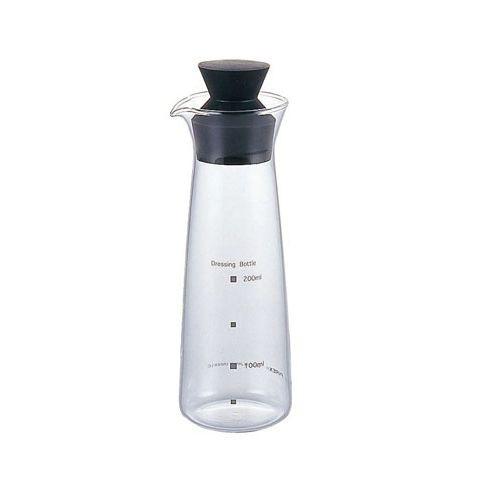 他サイト： iwaki(岩城ハウスウェア) 耐熱ガラス製 ドレッシングボトル KT5014-BKの商品画像