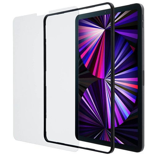 他サイト： エレコム(ELECOM) TBWA21PMFLGGJ iPad Pro 11inch第3世代用 ガイド付ガラスフィルムの商品画像