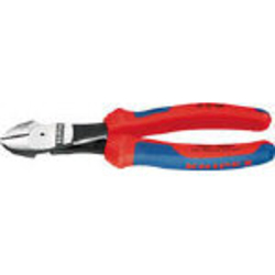 他サイト： クニペックス(KNIPEX) 7412-180 強力型ニッパー バネ付 180mmの商品画像