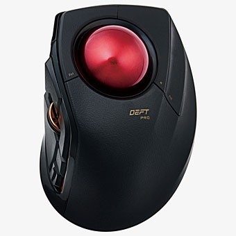 他サイト： エレコム(ELECOM) M-DPT1MRBK(ブラック) USB/Bluetooth DEFT PRO光学センサーマウス 8ボの商品画像
