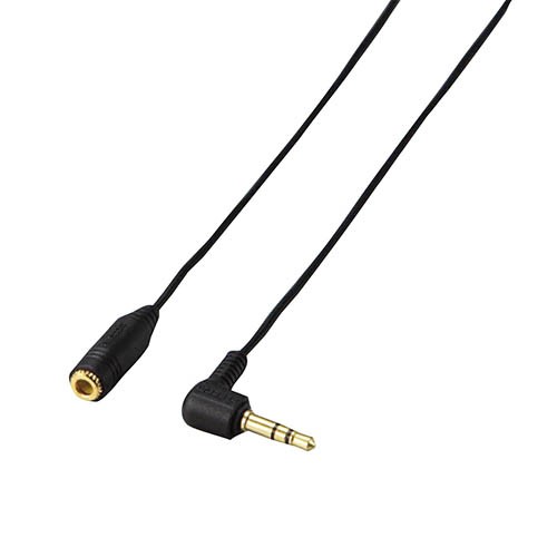他サイト： エレコム(ELECOM) EHP-CT23G/30BKE FFP ヘッドホン専用 延長コード 3.5mmステレオミニプラグ(L型の商品画像