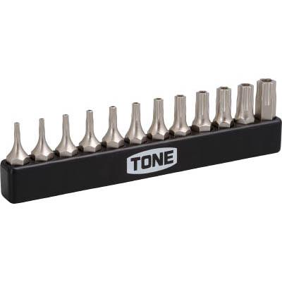 他サイト： TONE(トネ) BTTH12S T型トルクスビットセット(いじり防止タイプ)の商品画像