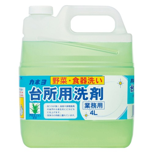他サイト： カネヨ石鹸 台所用洗剤 4000mlの商品画像