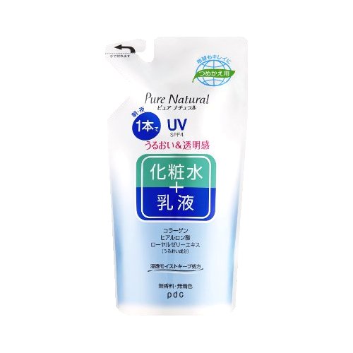 他サイト： pdc ピュアナチュラル エッセンスローション UV 詰替用 200mlの商品画像