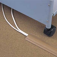 他サイト： サンワサプライ CA-R50LBR(ライトブラウン) ケーブルカバー 幅50mmの商品画像