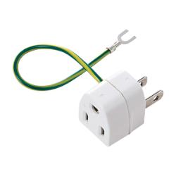 他サイト： サンワサプライ TAP-AD1N 3P-2P変換アダプターの商品画像