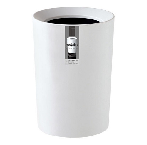 他サイト： アスベル ルクレール ゴミ箱 CV 丸型 ホワイト 6.7Lの商品画像