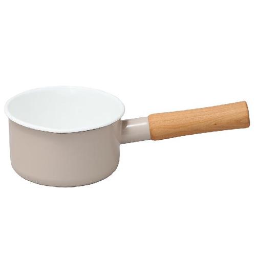 他サイト： 野田琺瑯(nodahoro) クルール ミルクパン 12cm ベージュ CL-12MBEの商品画像
