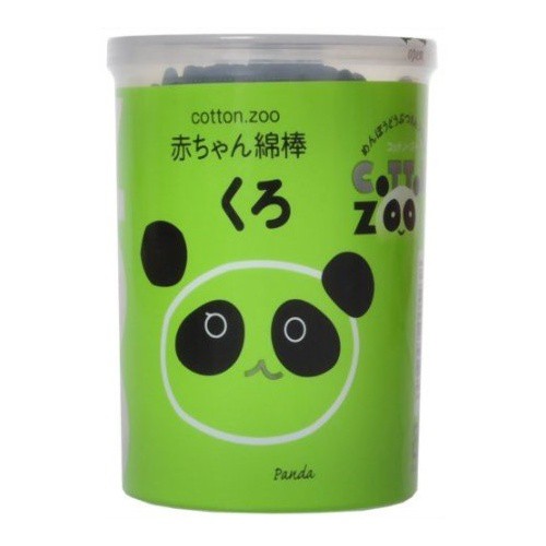 他サイト： 平和メディク コットン・ZOO 赤ちゃん綿棒 くろ 160本の商品画像