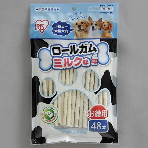 他サイト： アイリスオーヤマ(Iris Ohyama) P-MG-48R ロールガムミルク味48本の商品画像