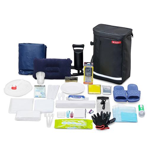 他サイト： アイリスオーヤマ(Iris Ohyama) BS1-31 ブラック 防災セット 1人用31点の商品画像