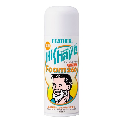 他サイト： フェザー 311166 薬用ハイシェーブフォーム 260Gの商品画像