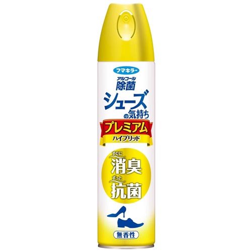 他サイト： シューズの気持ち プレミアムハイブリッド 無香性(280ml)[消臭剤・消臭スプレー]の商品画像