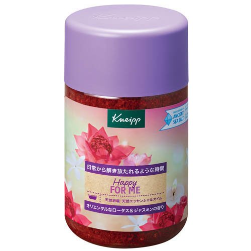 他サイト： クナイプ バスソルト ハッピーフォーミー ロータス&ジャスミンの香り(850g)[バスソルト]の商品画像