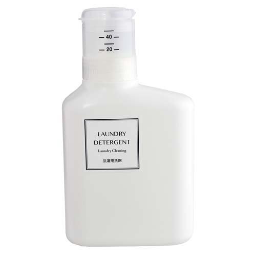 他サイト： 押して計る洗濯洗剤ボトル 1000ml(1個)[洗濯用品 その他]の商品画像