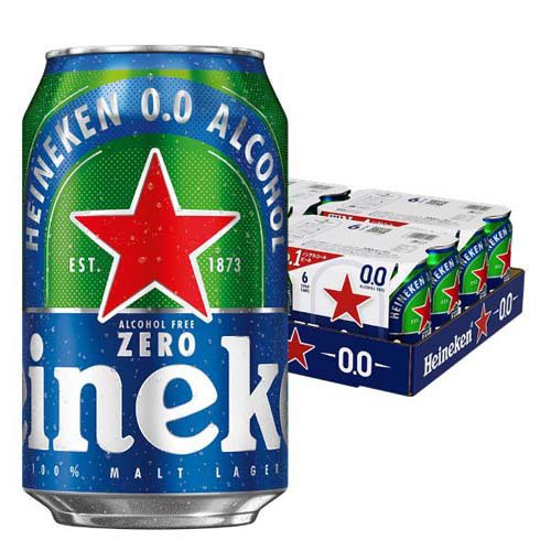 他サイト： ハイネケン 0.0 ノンアルコール 缶(330ml×24本入)[ノンアルコール飲料]の商品画像