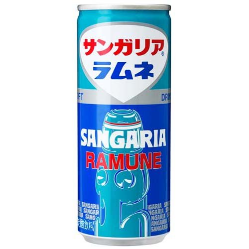 他サイト： サンガリア ラムネ(250g*30本入)[炭酸飲料]の商品画像