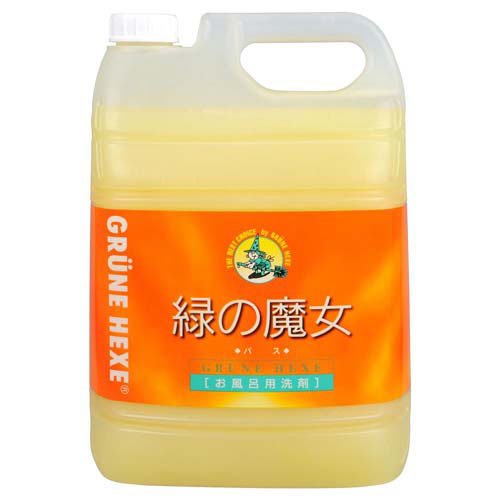 他サイト： 緑の魔女 バス用洗剤(5L)[お風呂用洗剤]の商品画像