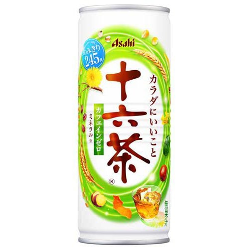 他サイト： アサヒ 十六茶 缶(245g×30本入)[ブレンド茶]の商品画像
