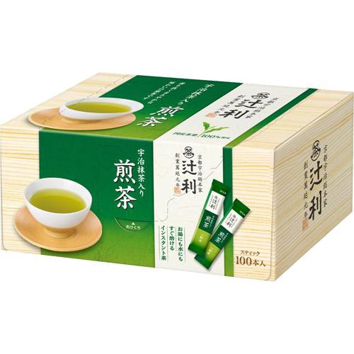 他サイト： 辻利 宇治抹茶入り煎茶 スティック(0.8g*100本入)[緑茶]の商品画像