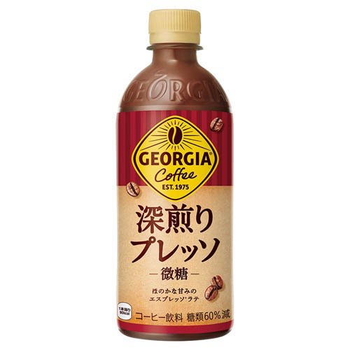 他サイト： ジョージア 深煎りプレッソ(500ml×24本入)[コーヒー その他]の商品画像