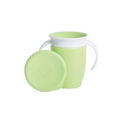 他サイト： ハンドル付きミラクルカップ グリーン(1個)[ベビーカップ マグ]の商品画像