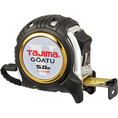他サイト： タジマ 剛厚Gロック-25 5.0m メートル目盛 GAGL2550(1個)[工具]の商品画像