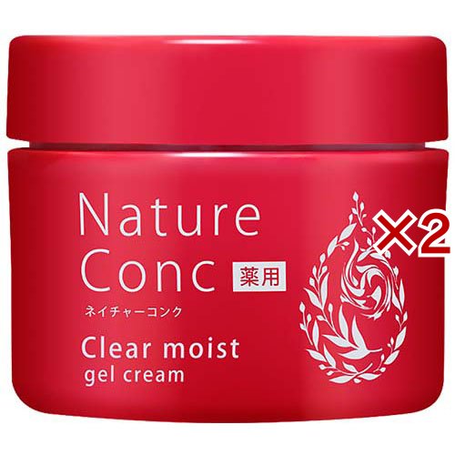 他サイト： ネイチャーコンク 薬用 クリアモイスト ジェルクリーム(100g×2セット)[クリーム 美白(薬用)]の商品画像