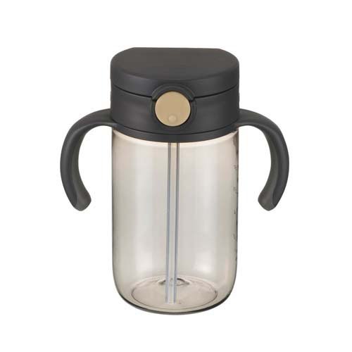 他サイト： アスター おでかけストローマグ 320ml ブラック 7カ月(1個)[ストローマグ]の商品画像