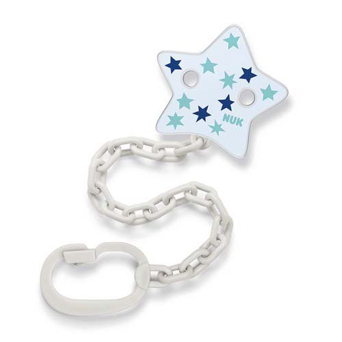 他サイト： NUK おしゃぶりホルダー ブルースター(1個)[おしゃぶり用雑貨]の商品画像