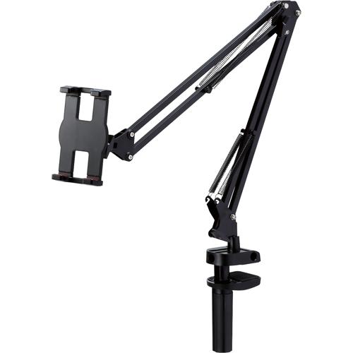 他サイト： エレコム タブレット スタンド フレキシブルアーム 角度調整可能 5.0〜12.9インチ BK(1台)[情報家電 その他]の商品画像