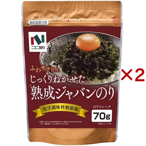 他サイト： ニコニコのり 熟成ジャバンのり スタンダード(70g×2セット)[海苔・佃煮]の商品画像